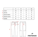 CALCA MOLETOM CASUAL PRETORIAN CINZA